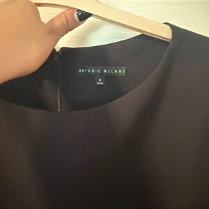 ANTONIO MELANI Elegant Black Garment